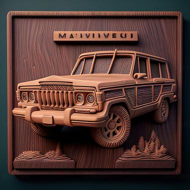 3D model Jeep Wagoneer (STL)